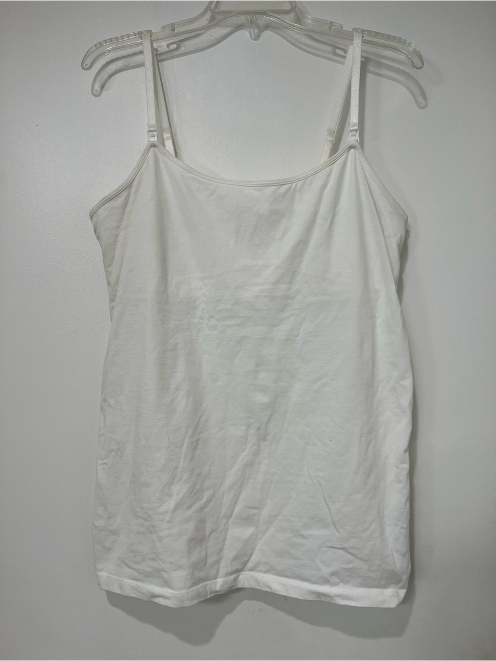 Motherhood Maternity Nursing Camis Bundle White & Black Size Large